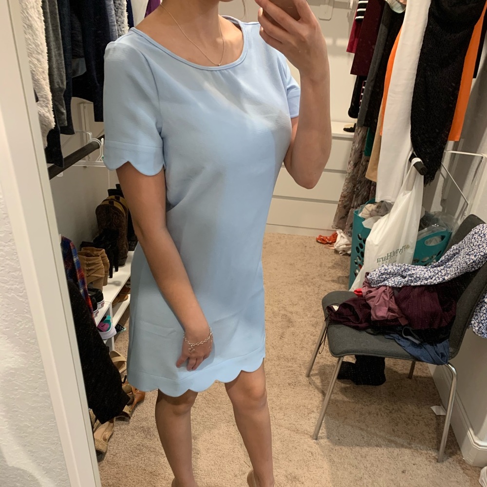 Baby Blue Spring Dress